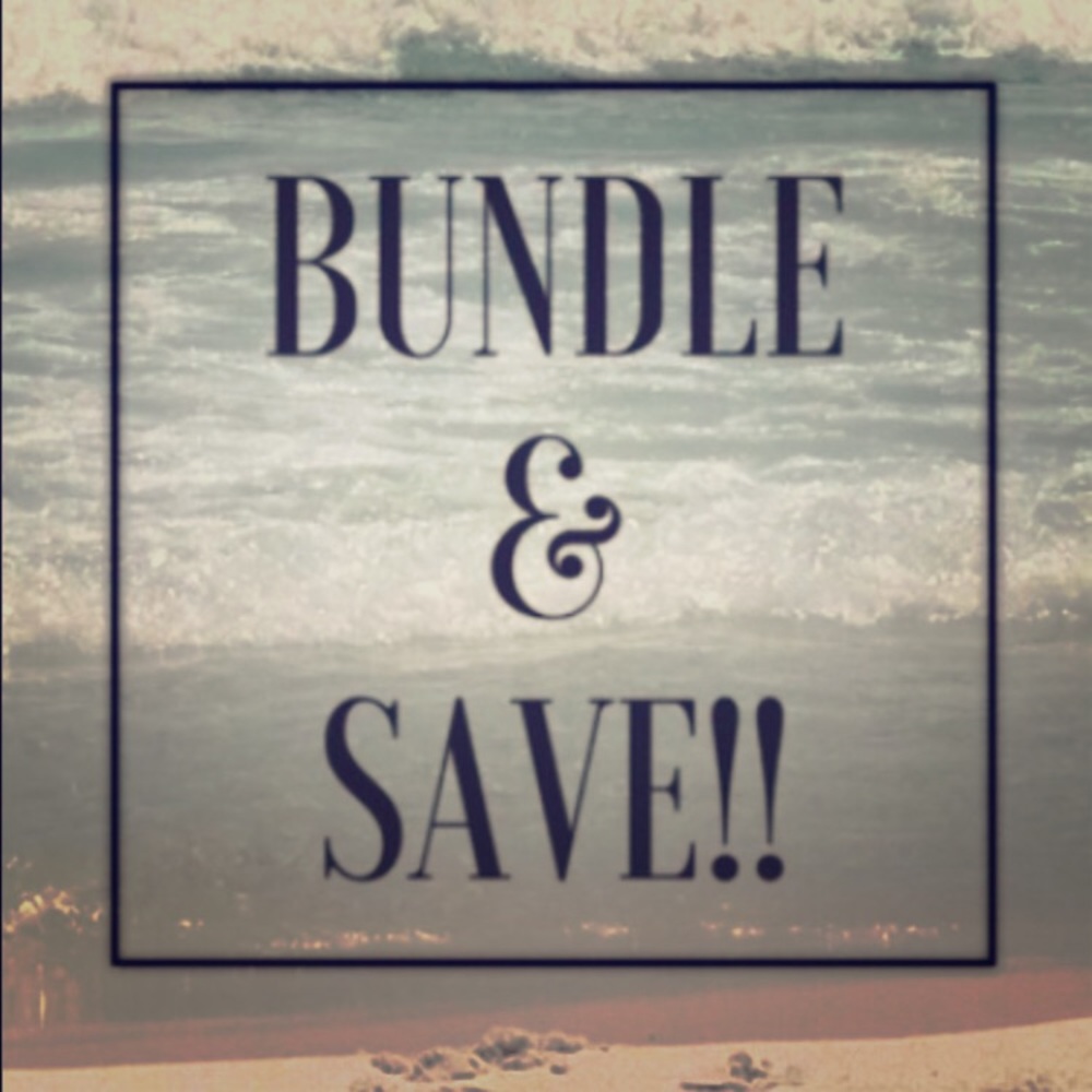 Bundle your items to save!!